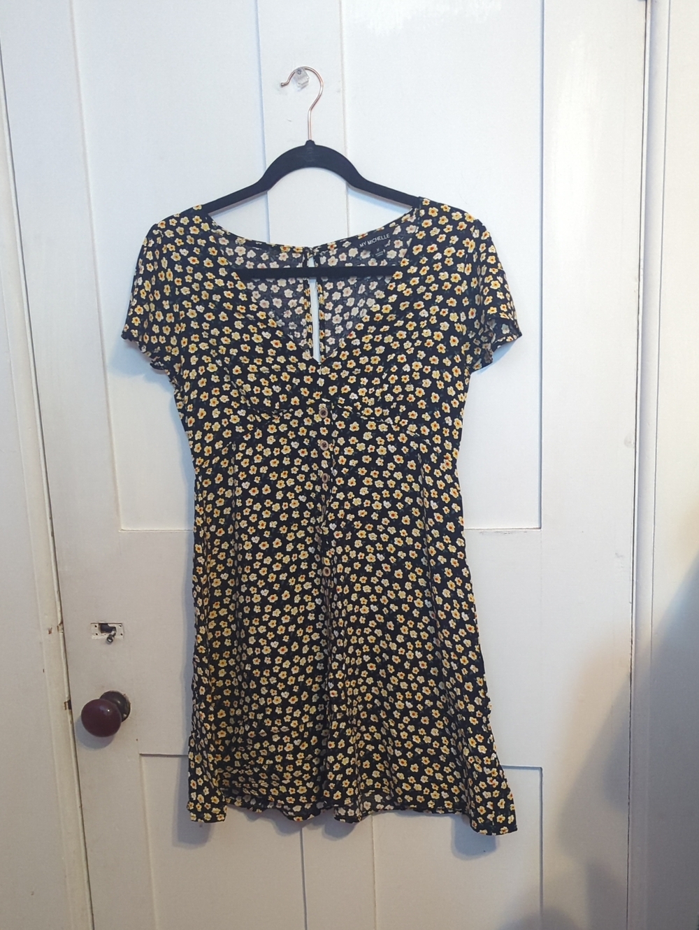 Vintage My Michelle Short Sleeve Dress. EUC.